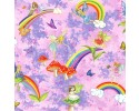 Fairy Faries Butterfly Rainbow toadstools